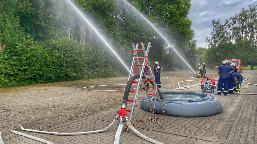 Wasser an abgelegenen Einsatzstellen